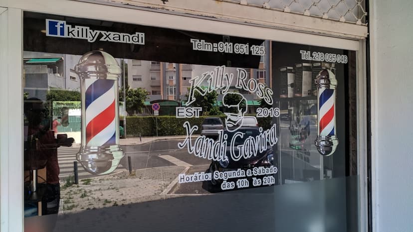 Interior da Barbearia